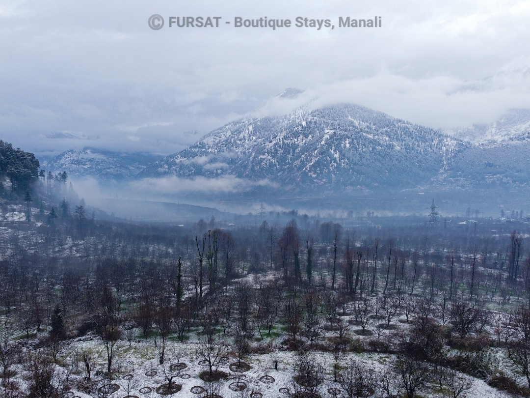 Aerial view of Fursat Boutique Villa